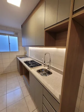 Imagem Lindo Apartamento de 2 quartos em Novo Hamburgo com móveis Planejado e sacada com churrasqueira.