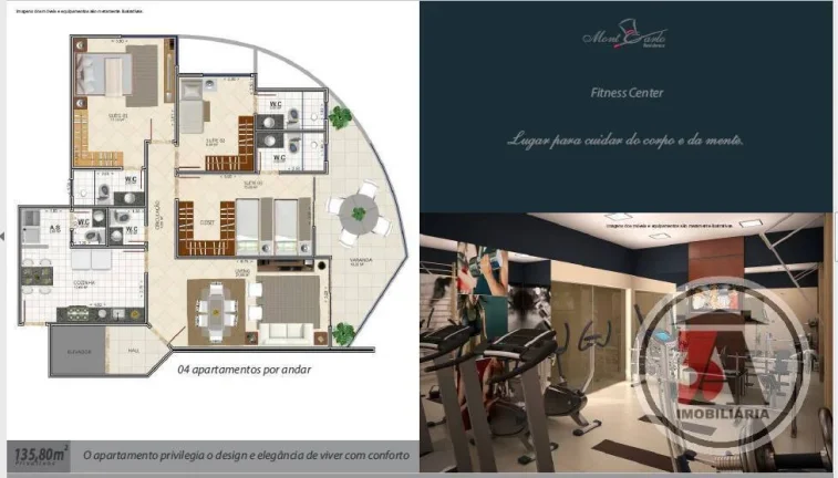 Imagem MONT CARLO RESIDENCE - APTO. DECORADO