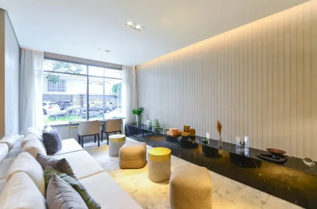 Imagem Studio 24M², 1Q, 1 Banheiro, Academia, Piscina, Churrasqueira, Salão de Festas, Espaço Gourmet, Lavanderia Coletiva, Coworking, Espaço Família.