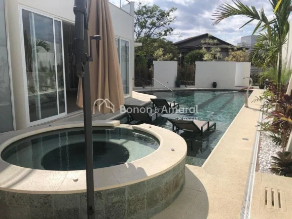 Imagem Venda , casa , condomínio Alphaville , em Campinas . 
Imponente casa à venda com área privativa d...