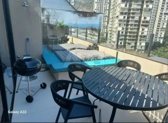 Imagem Cobertura à venda em São Conrado, 125m2, 2quatos, 2Vagas, Vista Mar!