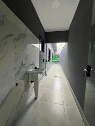 Imagem Casa para Venda em Santa Bárbara D`Oeste, Jardim das Palmeiras, 3 dormitórios, 1 suíte, 1 banheiro, 2 vagas