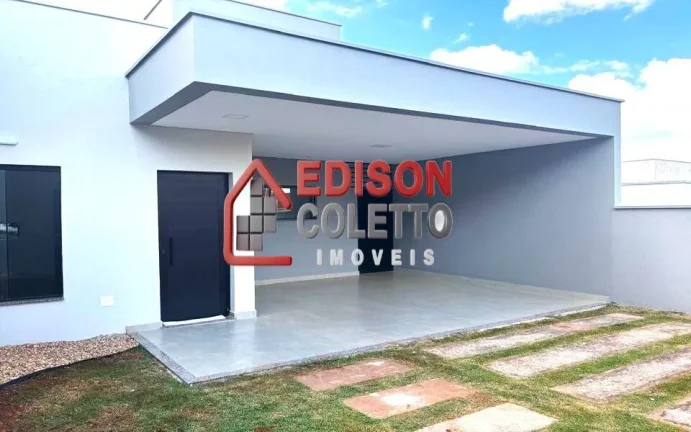 Imagem Casa nova e encantadora à venda no Terras di Treviso, bairro planejado em Piracicaba!!