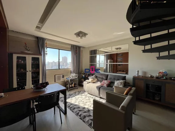 Imagem Cobertura com 3 dormitórios à venda, 142 m² por R$ 850.000 - Embaré - Santos/SP