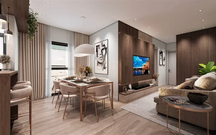 Imagem APARTAMENTO COM 68.95 m² - FORTE - PRAIA GRANDE SP
