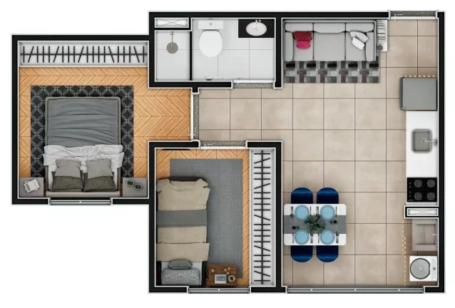 Imagem APARTAMENTO RESIDENCIAL em Itapevi - SP, Jardim Vitápolis