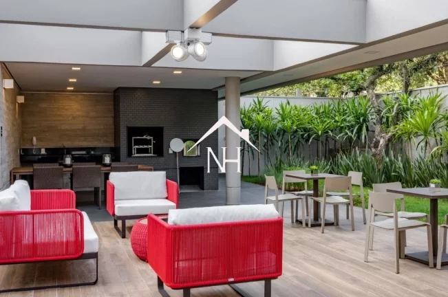 Imagem Apartamento de 113m c/ 3 suítes, 3 vagas, terraço gourmet integrado ao living, sauna, brinquedoteca, piscina, fitness, quadra, churrasqueira, solarium