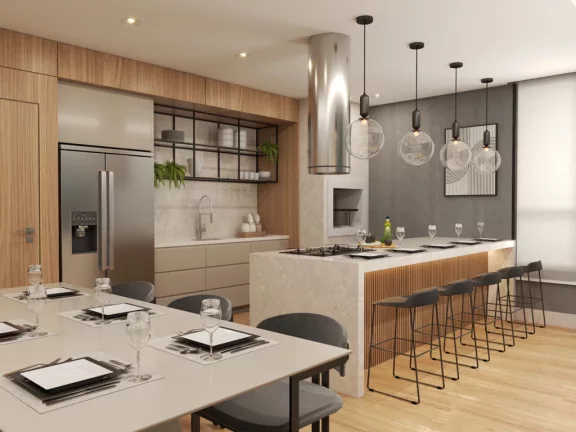 Imagem BOM RETIRO - Apartamento 2 quartos com 1 suíte. 1 vaga. 54m².
