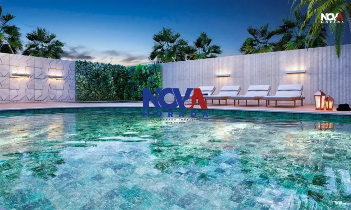Imagem More em um apartamento de 2 quartos com suíte a poucos metros do Shopping Boulevard e da praia de I...