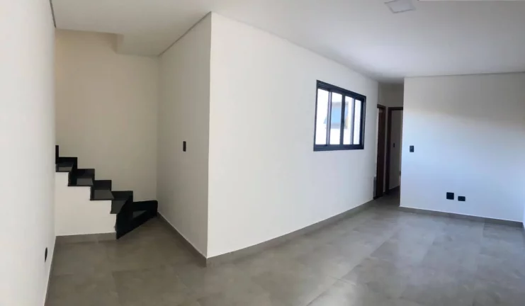 Imagem Cobertura com 2 dormitórios à venda, 94 m² por R$ 450.000,00 - Vila Humaitá - Santo André/SP
