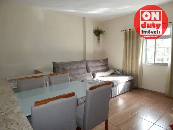 Imagem Casa com 2 dormitórios à venda, 73 m² por R$ 320.000,00 - Areia Branca - Santos/SP