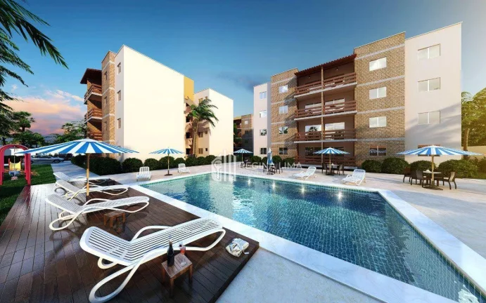 Imagem Apartamento pronto para morar, 3 dormitórios à venda por R$ 330.000,00 - Condomínio SOLARIS PRAIA - Beira Mar/Luís Correia/PI