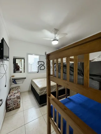 Imagem Apartamento Porteira Fechada com 1 Dormitório no bairro Vila Assunção - Praia Grande