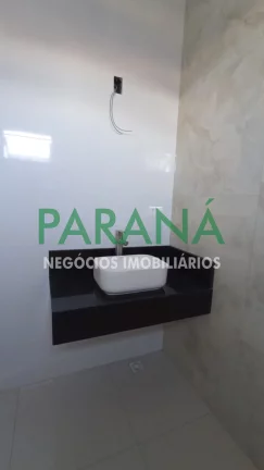 Imagem Sobrado novo a venda com quintal de 125 m², face n