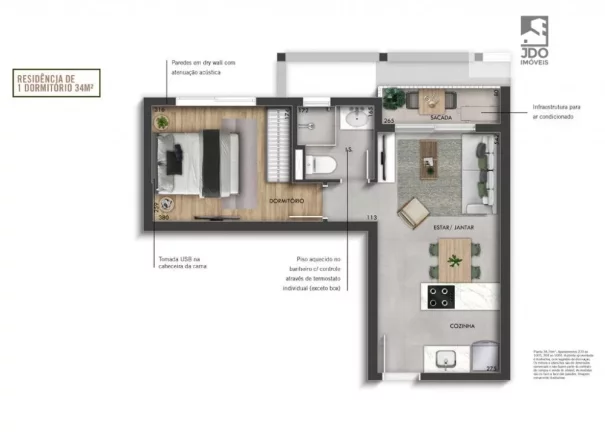 Imagem Apartamento a Venda no bairro Centro Cívico - Curitiba, PR