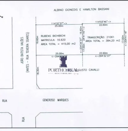 Imagem TERRENO NO CENTRO DE CAMPO LARGO COM 799,20M²