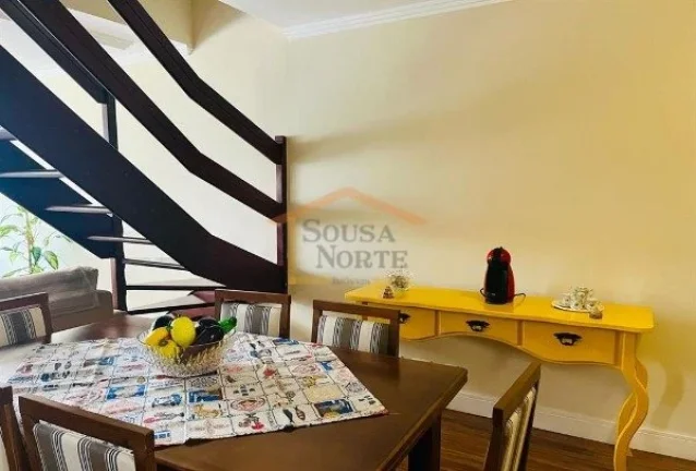 Imagem Casa em Condomínio Fechado, local alto, vista privilegiada para a Serra da Cantareira.
São 3 dormi...