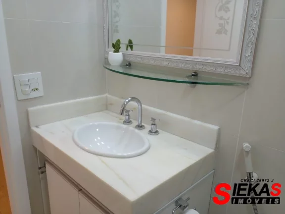 Imagem Venda de Apartamento Impecável na Vila Regente Feijó, São Paulo - 1 Quarto, 1 Sala, 1 Banheiro, 1 Vaga - 40m².