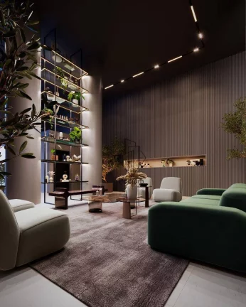Imagem Apartamentos com varanda / sacada gourmet a 480m da praia de Manaíra -