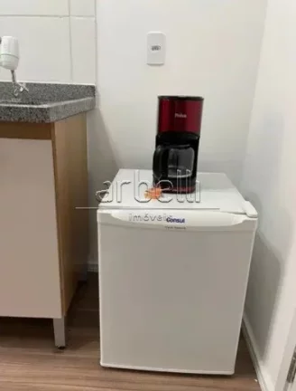 Imagem Apartamento com 31 M², 2 dormitórios, 1 banheiro social, cozinha integrada com a sala e varanda, s...