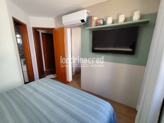 Imagem Apartamento na Gleba Palhano, 2 quartos (1 suíte com closet), sala ampla, sacada, cozinha planejada, 2 vagas, face sul, alto padrão