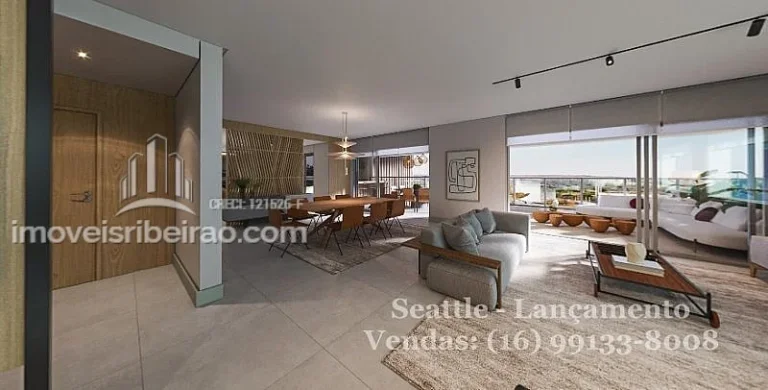 Imagem Edifício Cidade de SEATTLE Lançamento à venda #imoveisribeir