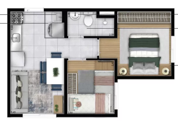 Imagem APARTAMENTO RESIDENCIAL em São Paulo - SP, Itaquera