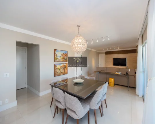 Imagem OPORTUNIDADE ÚNICA APARTAMENTO 163,00 M VISTA MARAVILHOSA 20 ANDAR 3 SUÍTES LIVING ABERTO PARA VARANDA GOURMET ENVIDRAÇADA 3 VAGAS LAZER MERCADINHO