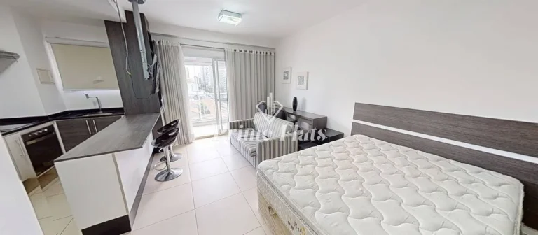 Imagem Flat disponível para venda no Diseño Campo Belo, com 36m², 1 dormitório e 1 vaga de garagem