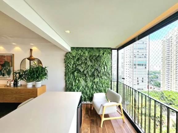 Imagem Reformadíssimo Apartamento com 3 suites 3 vagas Campo Belo
