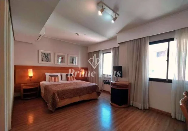 Imagem Flat disponível para venda no Hotel Slaviero Essential São Paulo Moema, com 26m², 1 dormitório e 1 vaga