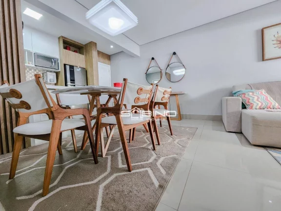 Imagem Belíssimo apartamento Pé na Areia à venda 50 metros da praia, vista para o Mar, na Riviera de São Lourenço - Bertioga S/P.