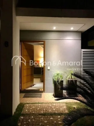Imagem Belíssima casa de Condomínio a venda Parque Taquaral, em Campinas.

Com arquitetura moderna em con...
