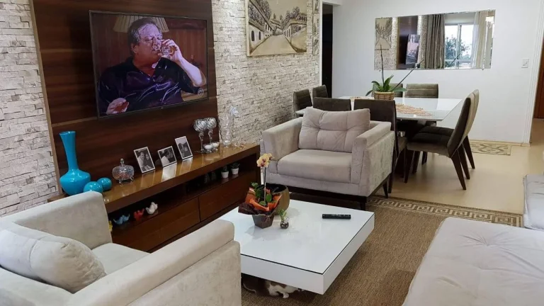 Imagem Apartamento Maravilhoso 134 m² 3 Dormitorios sendo 2 Suítes e 3 Vagas