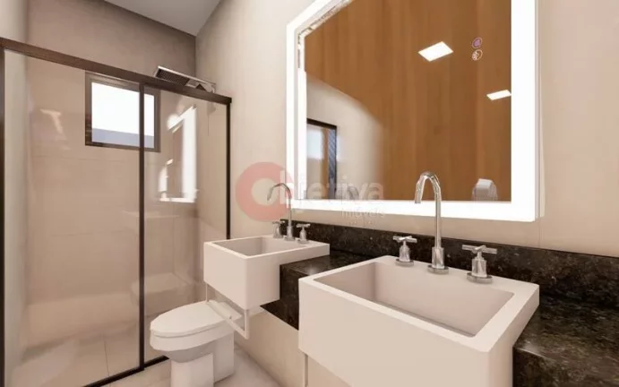 Imagem Casa térrea no Condomínio Alphaville, Cabo Frio, 4 quartos, lazer completo
