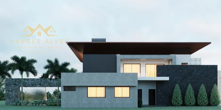 Imagem Casa de luxo à venda em Foz do Iguaçu-PR, no condomínio Golf CLUB com 4 quartos, 3 suítes, 6 salas, 5 banheiros, 3 vagas de garagem