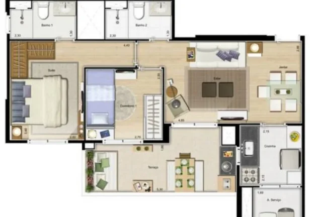 Imagem APARTAMENTO RESIDENCIAL em SÃO PAULO - SP, VILA MARIANA