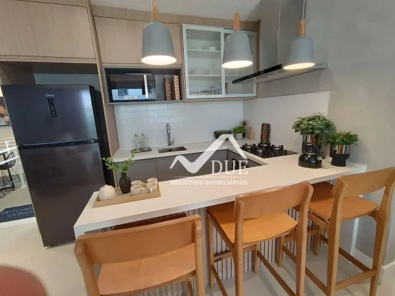 Imagem Apartamento com 3 dormitórios à venda, 96 m² por R$ 1.177.313,00 - Ponta da Praia - Santos/SP