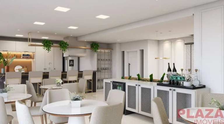 Imagem Apartamento no L’Aquamarine Residence | 2 ou 3 Dormitórios | 74 a 115m² | 1 ou 2 Vagas | Bairro Fazenda