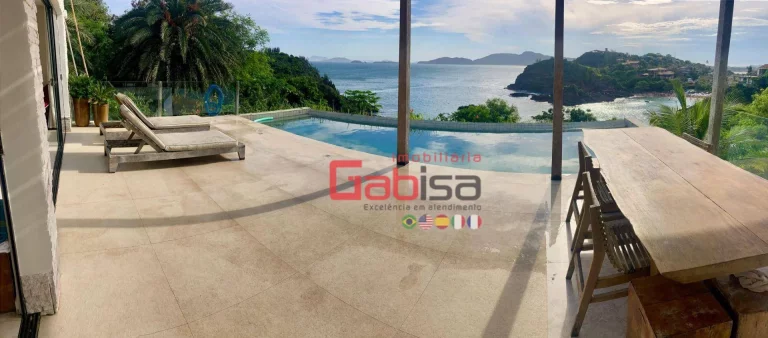Imagem Casa com 4 dormitórios à venda, 250 m² por R$ 5.830.000,00 - Ferradurinha - Armação dos Búzios/RJ