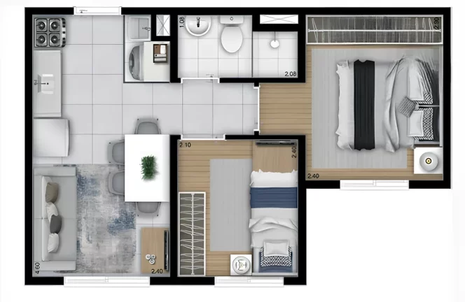 Imagem APARTAMENTO RESIDENCIAL em São Paulo - SP, Jaraguá