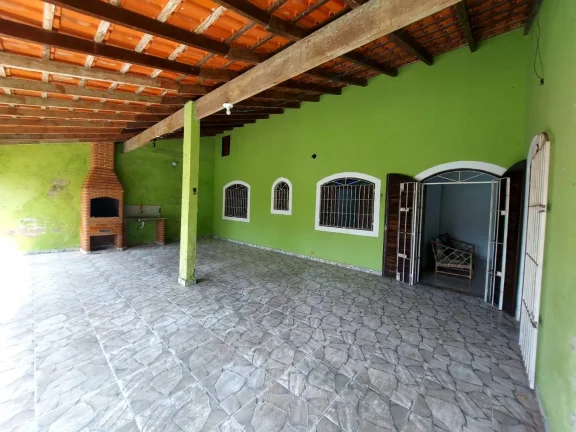 Imagem Casa para Venda em Itanhaém, Balneário Califórnia, 2 dormitórios, 2 banheiros, 10 vagas