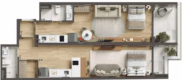Imagem Studio à venda 1 Quarto 38.21M Ipanema Rio de Janeiro - RJ | Be in Rio Barão da Torre
