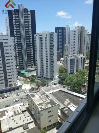 Imagem Apartamento para locação em Boa Viagem, Recife-PE: 1 quarto, 1 sala, 1 banheiro, 1 vaga de garagem - 32m².