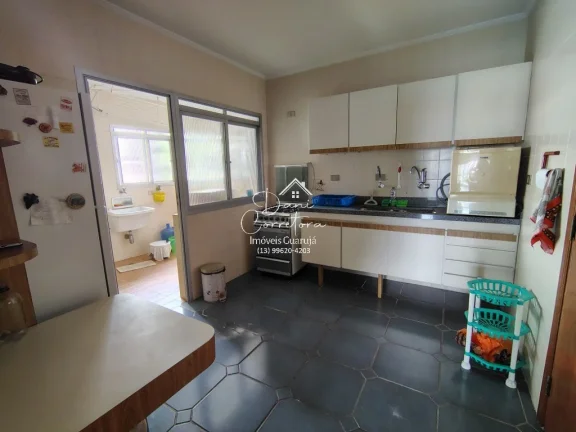 Imagem Apartamento com vista para o mar e lazer, 3 quartos com suíte e 2 vagas na Pitangueiras, Guarujá-SP - 165m² de área.