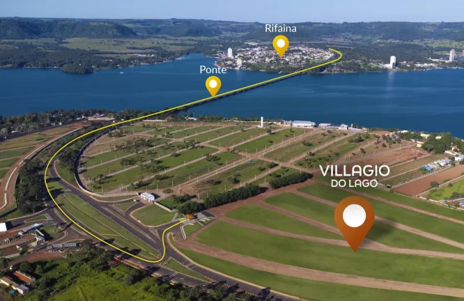 Terreno residencial para venda em Villagio do Lago, 250m2