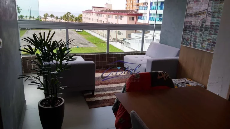 Imagem Apartamento com 3 dormitórios à venda, 118 m² por R$ 1.550.000 - Boqueirão - Praia Grande/SP