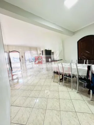 Imagem Sobrado para Venda em Santo André, Parque Jaçatuba, 3 dormitórios, 1 suíte, 3 banheiros, 7 vagas