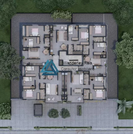 Imagem Apto com 2 dorm ou 3 no centrinho de Canasvieiras
