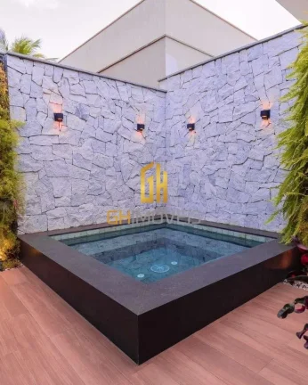 Imagem Casa 3 quartos no Jardins Madri, em terreno com 406,25m² com 209,87m² de área construída possui:...